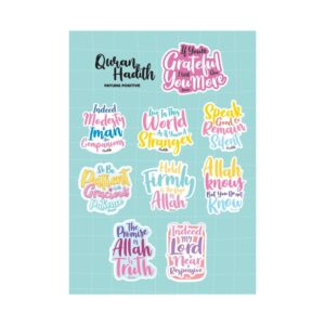 Quran Hadith Sticker A6